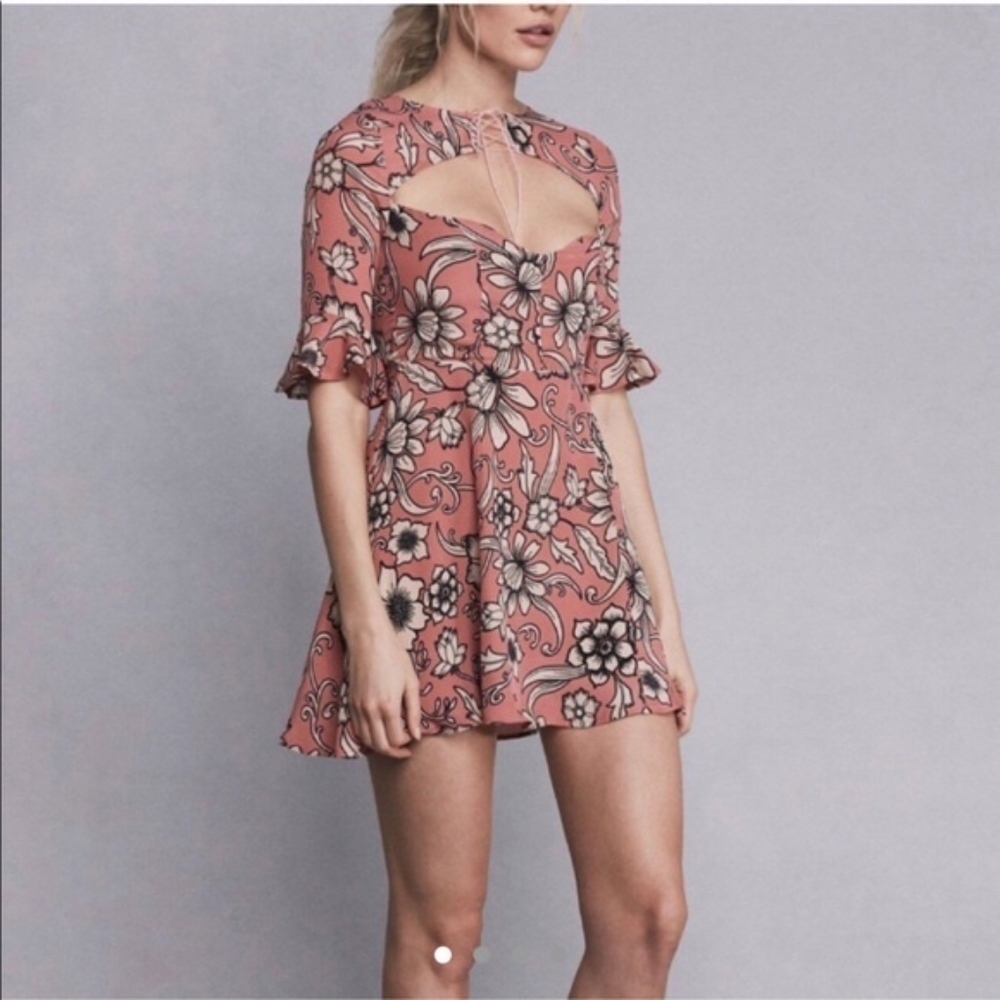 Ayla Lace-up Dress